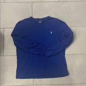 Polo by Ralph Lauren Kids Royal Blue Long Sleeve Tee